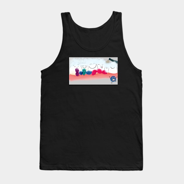 Run bacteria, run Tank Top by Happimola